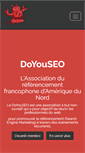 Mobile Screenshot of doyouseo.ca